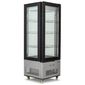 CD400L 400 Ltr Freestanding Flat Glass Refrigerated Cake Display Fridge