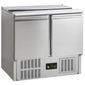 Gastro-Line GS92 260 Ltr 2 Door Stainless Steel Refrigerated Pizza / Saladette Prep Counter