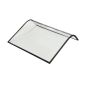AC737 Front Curved Glass for C-Series Refrigerated Countertop Food Display Showcases