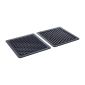 60.73.801 2/3 GN Trilax Cross & Stripe Grill Grate