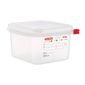 DL980 Polypropylene 1/6 Gastronorm Food Storage Containers 1.7Ltr (Pack of 4)
