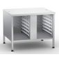 60.31.091 6-1/1 & 10-1/1 Combination Oven Stand III (Static) with mounting rails, side panels, rear and top panel