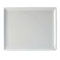 VV458 Craft Melamine Rectangular Platters White GN 1/2 (Pack of 3)
