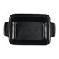 Art de Cuisine Igneous Stoneware DY787 Black Rectangle Dishes 170mm (Pack of 6)