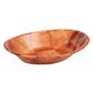 L092 Oval Wooden Bowl Small
