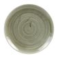Patina HC808 Antique Round Coupe Plates Green 217mm