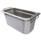 CB188 Stainless Steel 1/3 Gastronorm Tray With Handles 150mm