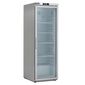 HSG40 305 Ltr Upright Single Glass Door Stainless Steel Display Fridge