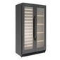 G-Series GL097 365 Ltr Upright Double Glass Door Black Dual Zone Wine & Beer Cooler