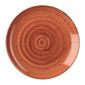 DK537 Round Coupe Plates Spiced Orange 217mm