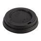 CW717 Coffee Cup Lids Black 340ml / 12oz and 455ml / 16oz (Pack of 50)