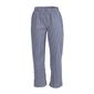 B311-M Unisex Vegas Chefs Trousers Small Blue and White Check M