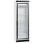UF400VG 400 Ltr Upright Single Glass Door White Display Freezer