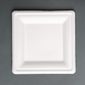 FC519 Bagasse Square Plates 204mm (Pack of 50)
