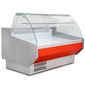 SIGMA25C 2525mm Wide Curved Glass Fresh Meat Serve Over Counter Display Fridge