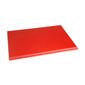 J034 High Density Thick Red Chopping Board Standard 450x300x25mm