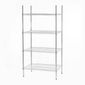 HEF703 1200w x 600d mm Chrome Wire Shelves 4 Tier