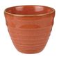 HC834 Round Chip Mugs Spiced Orange Ripple 285ml / 10oz (Pack of 12)
