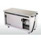 HC40MS 1600mm Wide Mobile Hot Cupboard With Plain Top