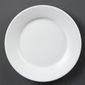 Whiteware CB480 Wide Rimmed Plates 230mm (Pack of 12)