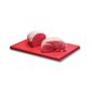 E4133 Polyethylene Chopping Board Red 460x300x25mm