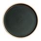 FA322 Canvas Flat Round Plate Green Verdigris 250mm (Pack of 6)