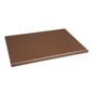 J035 High Density Thick Brown Chopping Board Standard 450x300x25mm