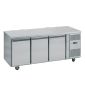 PH30F 420 Ltr 3 Door Stainless Steel Freezer Prep Counter