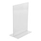 CC446 Upright Clear Acrylic Menu Holder A5