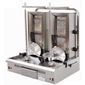 2BT-P 2BT 2 Burner LPG Gas Twin Doner Kebab Grill