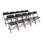 GD386 Folding Chair Black (Pack of 10)