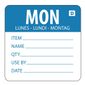 GH351 Dissolvable Day of the Week Labels Monday (Pack of 250)