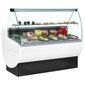 TAVIRA II 200 1980mm Wide Curved Glass Serve Over Counter Display Fridge