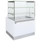 BELLINI TOWER 510 560mm Wide White Flat Glass Ambient Serve Over Counter