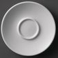 Whiteware Y112 Espresso Saucers 120mm Fits cup Y111 (Pack of 12)