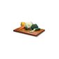E4204 Polyethylene Chopping Board Brown 300x230x12mm