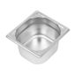 DW450 Heavy Duty Stainless Steel 1/6 Gastronorm Tray 100mm