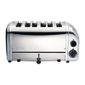 61019 6 Bun Polished Toaster