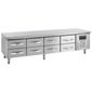 UC5480 8 x 1/1GN Drawer Stainless Steel Refrigerated Chef Base