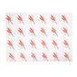 GH036 Burger Wrapping Paper Sheets Red 245 x 300mm (Pack of 1000)
