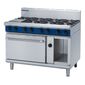 Evolution GE58D-P 8 Burner Propane Gas Fan-assisted Dual Fuel Oven Range
