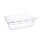 U229 Polycarbonate 1/2 Gastronorm Container 100mm Clear