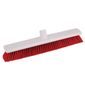 DN833 Hygiene Broom Soft Bristle Red 18"