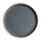 FA301 Canvas Flat Round Plate Blue Granite 250mm (Pack of 6)