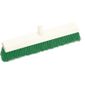 L874 Hygiene Broom Head Stiff Bristle Green