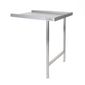 T8EXR 800(W) x 650(D)mm Right Hand Exit Table For Classeq Passthrough Dishwashers