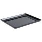 GF077 Float Melamine Tray Black GN 1/2