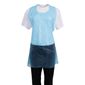 A305 Disposable Polythene Bib Aprons Blue (Pack of 100)