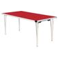DM948 Contour Folding Table Red