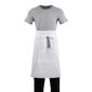 B132 Waist Bistro Apron Regular White